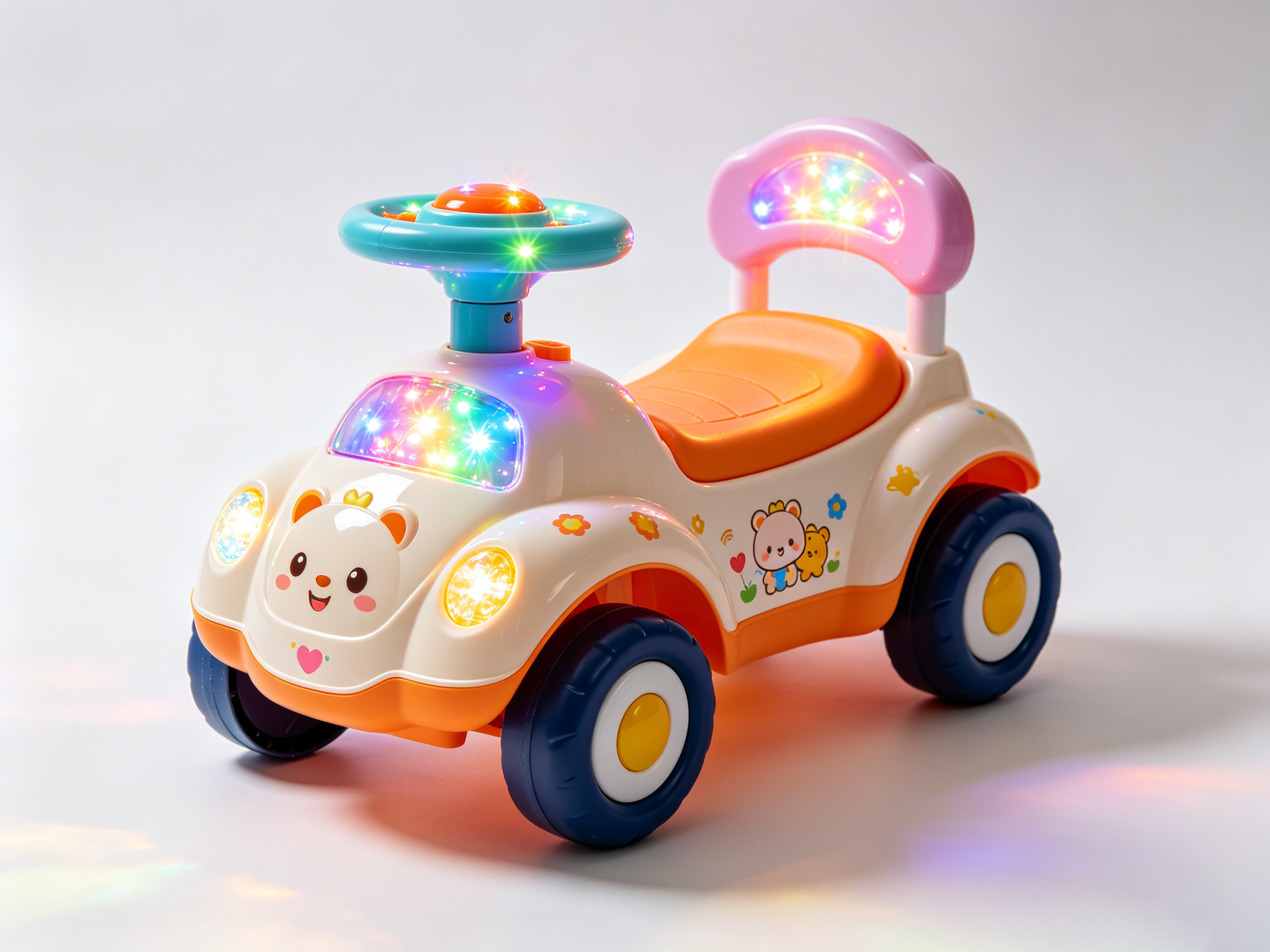 梦幻公主彩灯摇摆车